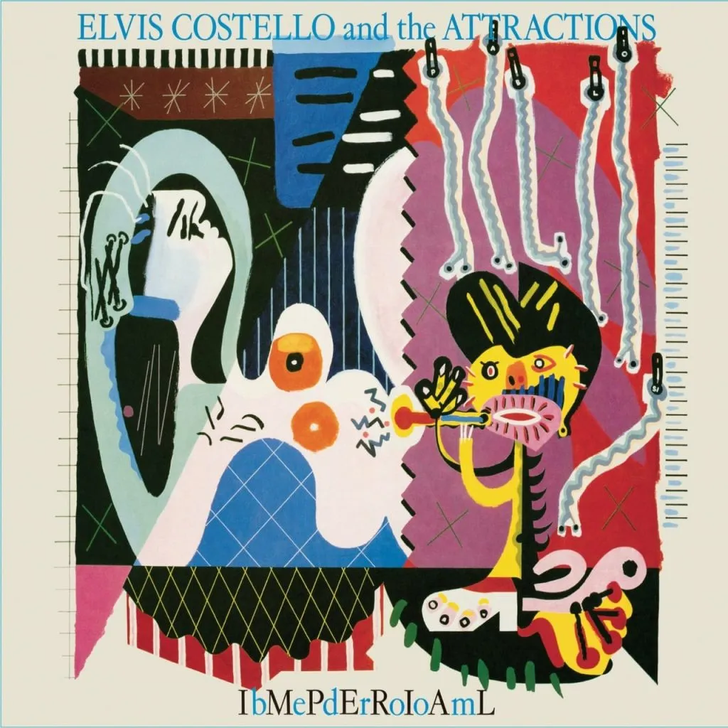 Elvis Costello and the Attractions, Imperial Bedroom album cover art, 1982